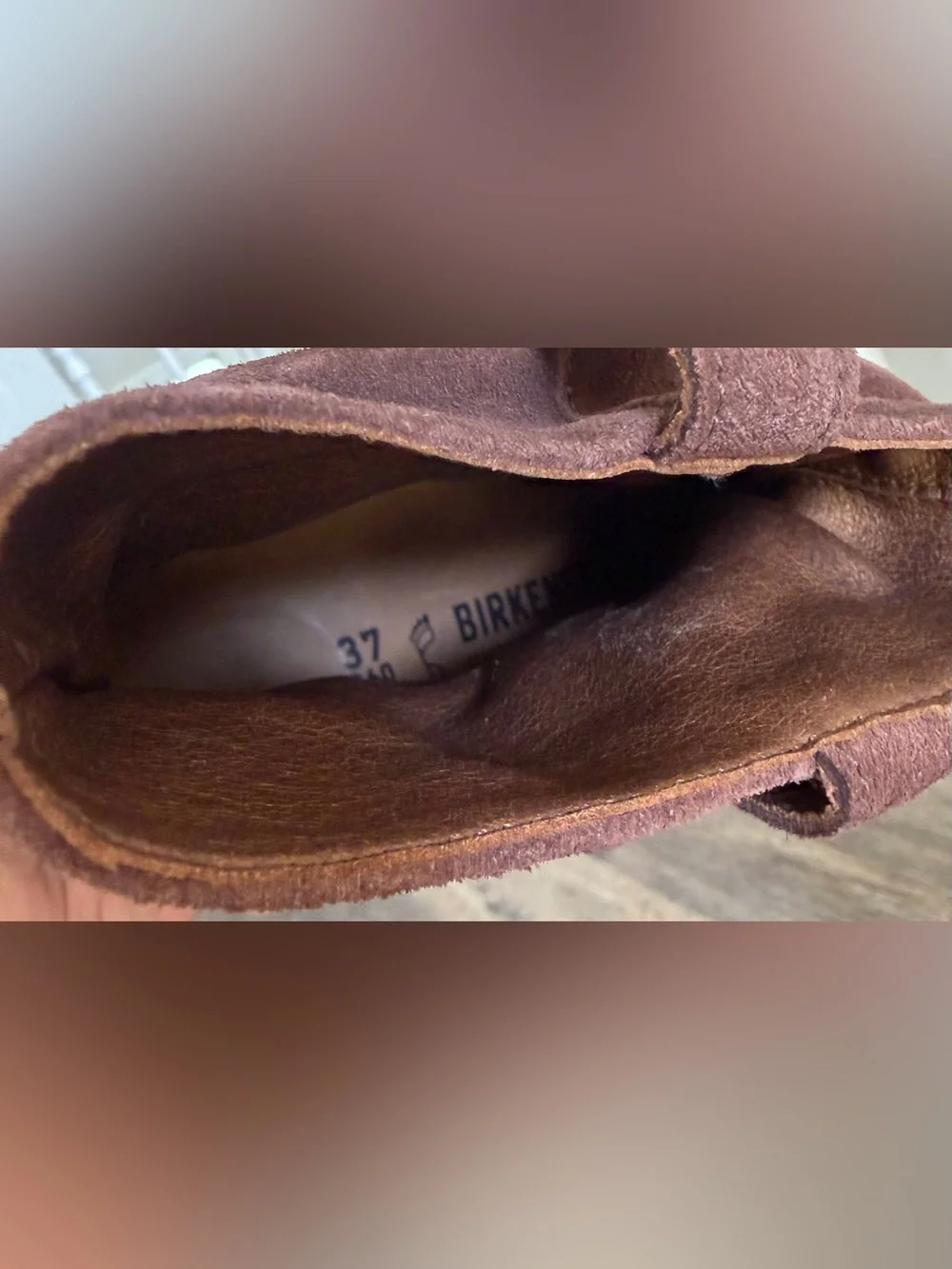 Birkenstock Women's Suede Ankle Boots in Chestnut Brown
